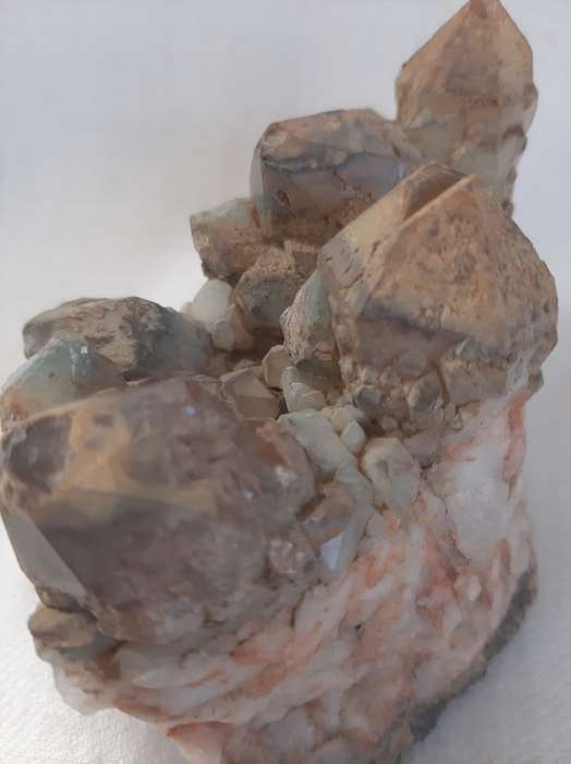 CHLORITE INCLUDED QUARTZ ON MATRIX -  710GRAMS