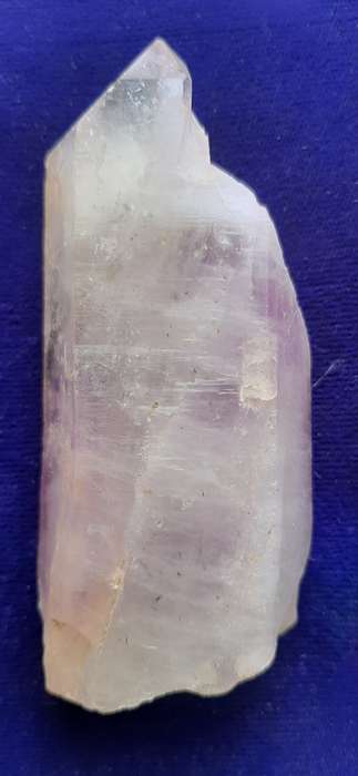 QUARTZ CRYSTAL WITH AMETHYST INCLUSION 160GRAMS