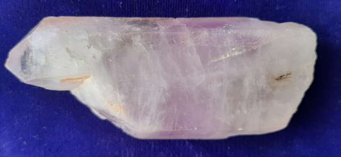 QUARTZ CRYSTAL WITH AMETHYST INCLUSION 160GRAMS