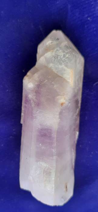 QUARTZ CRYSTAL WITH AMETHYST INCLUSION 160GRAMS