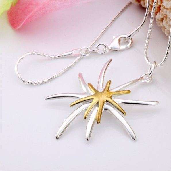 Octopus Silver Necklace Fashion Jewelry Pendant