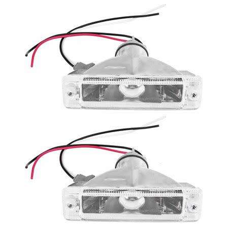 Smoke Indicator & Clear Parklight Set Compatible with Volkswagen Golf 1