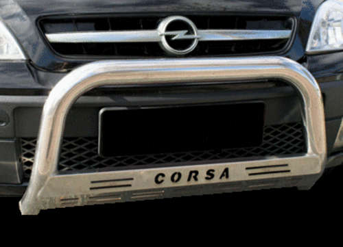 Corsa Bakkie Bull Bar - Nudge Bar