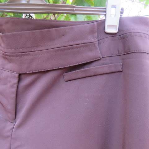Smart pants in a very dark brown with wide straight legs  size 42 by INSYNC