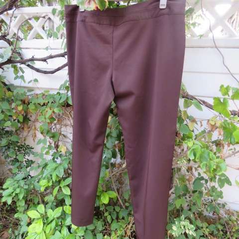 Smart pants in a very dark brown with wide straight legs  size 42 by INSYNC