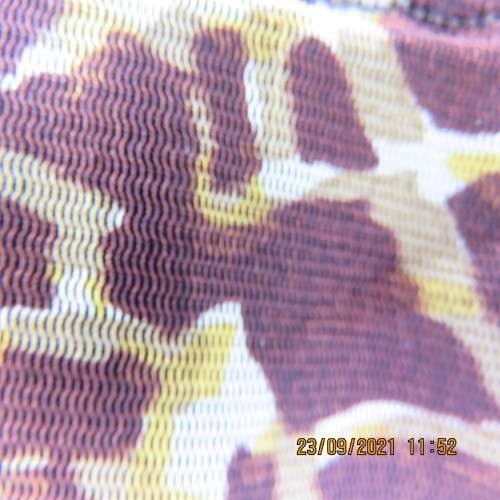Sexy animal print strappy top by FASHION EXPRESS size 40/16. In 100% fully lined polyester. As new.