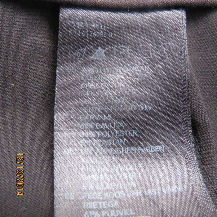 H&M very black skinny pants size 30. Three slash pockets. Stretch polycotton.