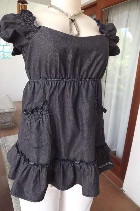 Denim OBR Top by Outback Red in size 8/32 - as new