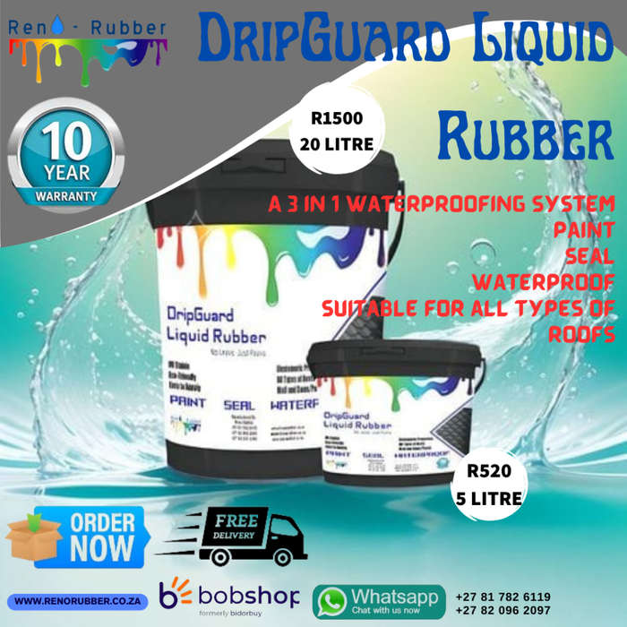 DripGuard Liquid Rubber 5 Litre