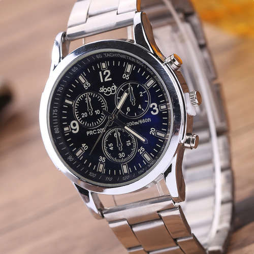 Steel strap SLOGGI brand mens business watch..