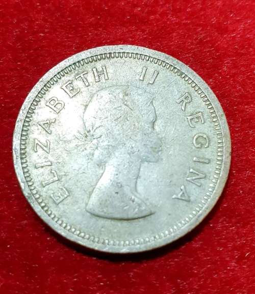 1960  1 SHILLING . SA. SILVER. 5.66gr. EXCEPTIONAL CONDITION.