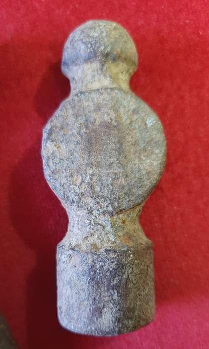 ANTIQUE STEEL FORGING  HAMMER COLLECTION 3 X  CIRCA1900