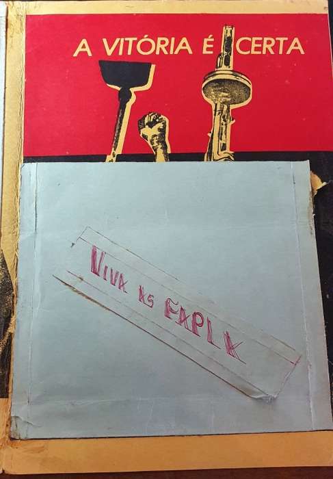 ANGOLA BUSH WAR. CONFISCATED PROPOGANDA FOLDER.