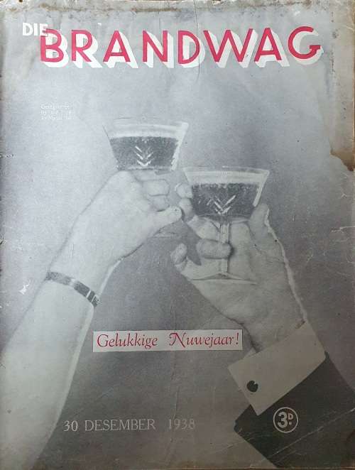30 DES. 1938. DIE BRANDWAG  MAGAZINE. BIG FORMAT. A3.