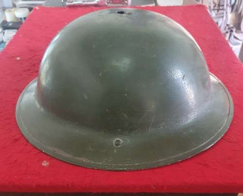 WW11 ARMY MK11 STEEL HELMET. BRODIE. 1940