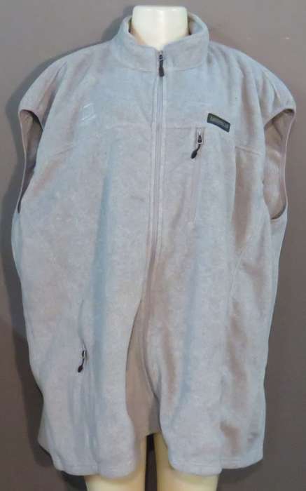 CAT 4 XL mens grey body warmer - 100% polyester