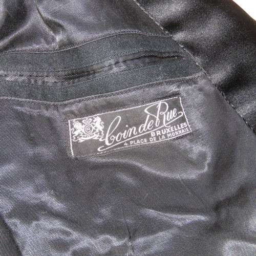 Vintage ladies evening jacket - Size 38 - Looks like wool - COIN DE RUE - BRUXELLES