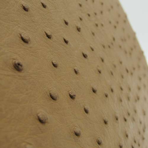 Corbeau Genuine Ostrich leather handbag