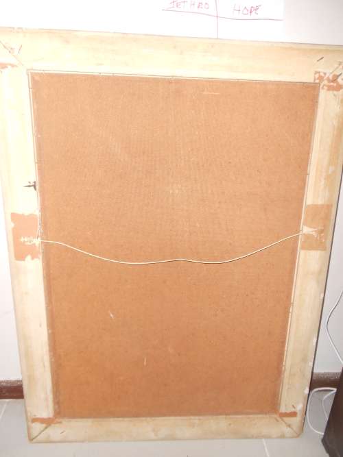 Large, Period-Framed Print of "The Blue Boy" original by Thomas Gainsboro, c1790