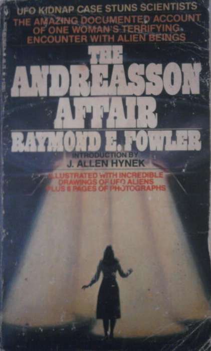 THE ANDREASSON AFFAIR BY RAYMOND E. FOWLER SOFTCOVER
