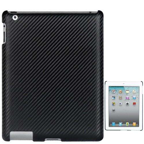 iPAD 3 Carbon Fiber design hard back case