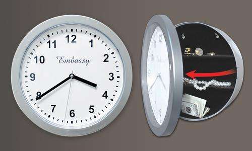 Clock - Wall - Hidden Safe