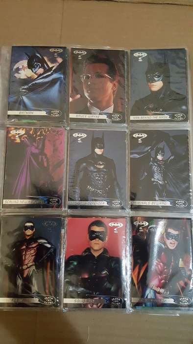 1995 Fleer Batman Forever trading cards