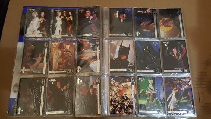 1995 Fleer Batman Forever trading cards