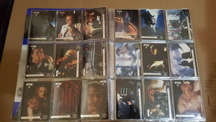 1995 Fleer Batman Forever trading cards