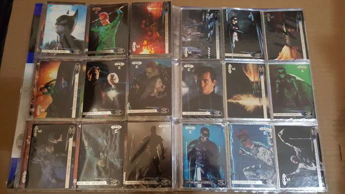 1995 Fleer Batman Forever trading cards