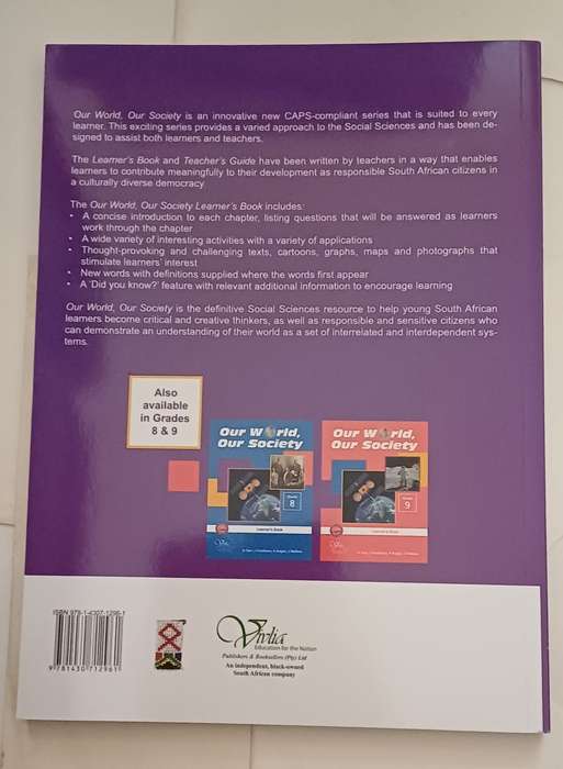 OUR WORLD OUR SOCIETY CAPS - LEARNER'S BOOK GRADE 7