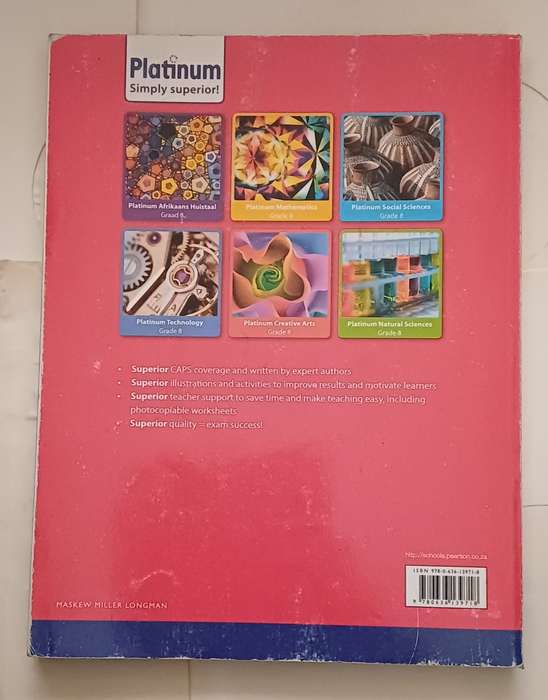 PLATINUM ENGLISH FIRST ADDITIONAL LANGUAGE CAPS - LEARNER'S BOOK GRADE 8