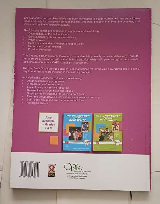 LIFE ORIENTATION FOR THE REAL WORLD CAPS - LEARNER'S BOOK GRADE 8