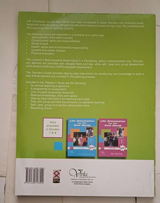 LIFE ORIENTATION FOR THE REAL WORLD CAPS - LEARNER'S BOOK GRADE 9