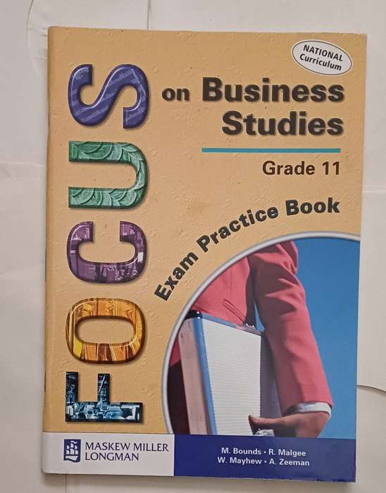 FOCUS ON BUSINESS STUDIES GRADE 11