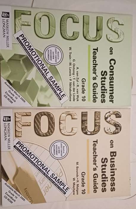 FOCUS ON TEACHER'S GUIDE GRADE 10 PROMOTIONAL SAMPLE