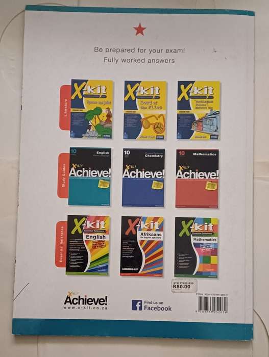 CAPS X-KIT ACHIEVE! ENGLISH HOME LANGUAGE EXAM PRACTICE BOOK GRADE 10