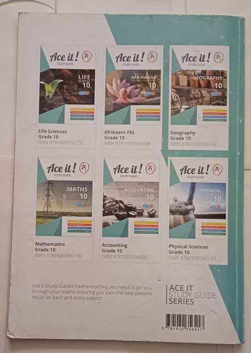 CAPS ACE IT! STUDY GUIDE TOURISM GRADE 10