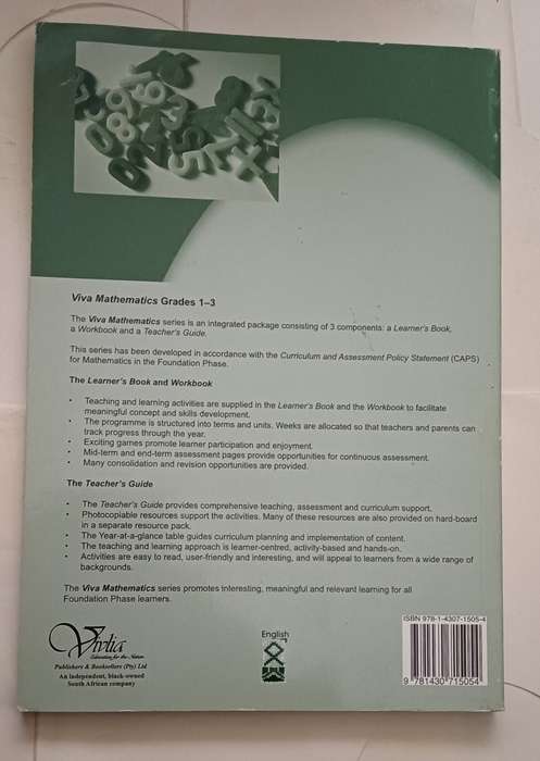 CAPS VIVA MATHEMATICS TEACHER'S GUIDE GRADE 3
