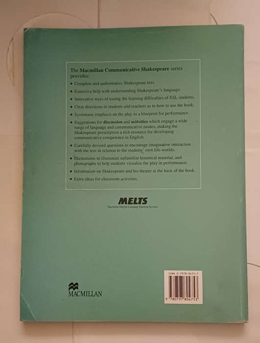 SHAKESPEARE'S MACBETH COMPLETE AND UNABRIDGED DEVELOPED BY THE ISEA RHODES UNIVERSITY