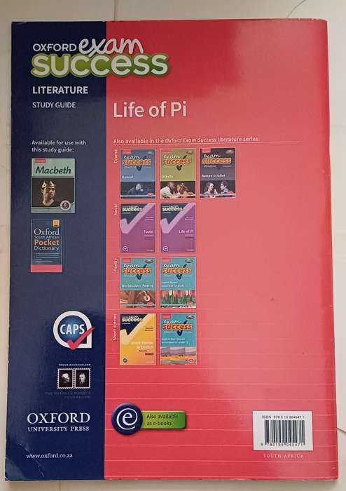 CAPS OXFORD EXAM SUCCESS LITERATURE MACBETH STUDY GUIDE