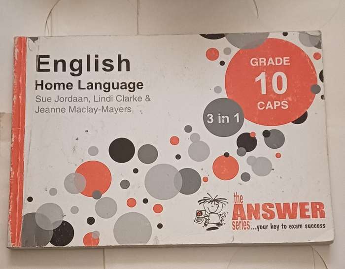CAPS ENGLISH HOME LANGUAGE 3 IN 1 GRADE 10
