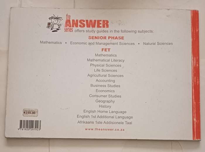 CAPS ENGLISH HOME LANGUAGE 3 IN 1 GRADE 10