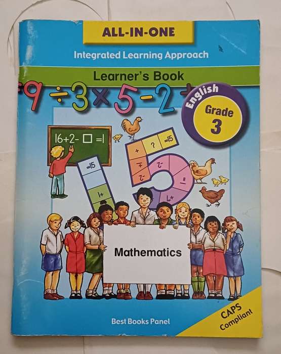 CAPS ALL IN ONE LEARNER'S BOOK MATHEMATICS ENGLISH GRADE 3