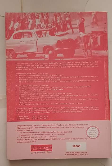 NCS MAKING HISTORY TEACHER'S GUIDE GRADE 11