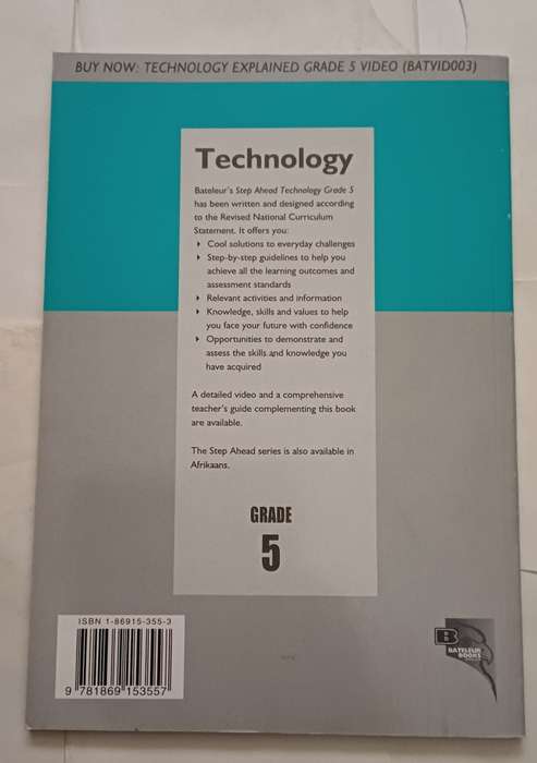 STEP AHEAD SERIES BATELEUR PANEL TECHNOLOGY LEARNER'S BOOK GRADE 5