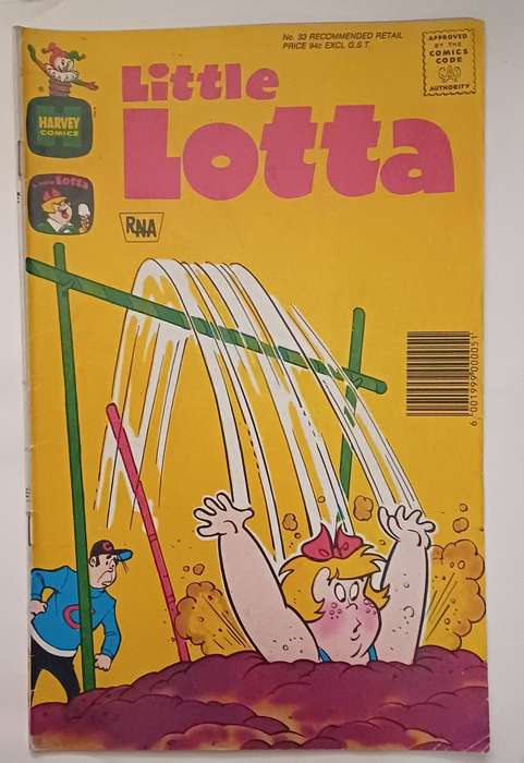 HARVEY COMICS - LITTLE LOTTA NO 33
