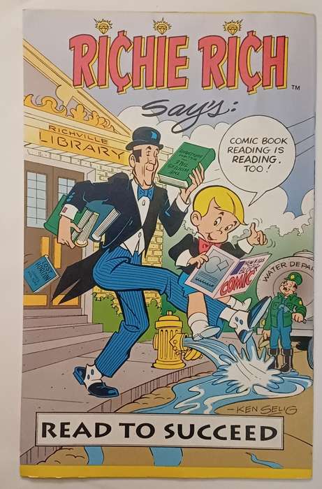 HARVEY COMICS - RICHIE RICH THE RICHEST KID IN THE WORLD NO 82