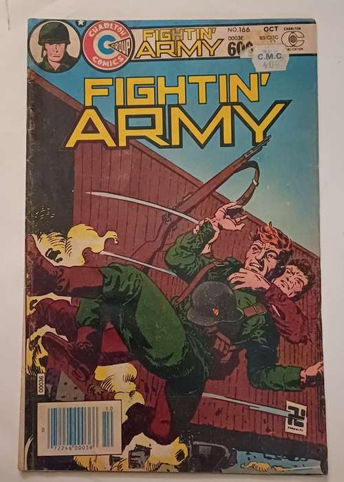 CHARLTON COMICS - FIGHTIN ARMY NO 166