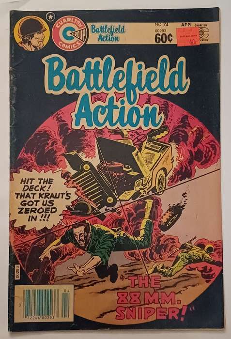 CHARLTON COMICS - BATTLEFIELD ACTION NO 74